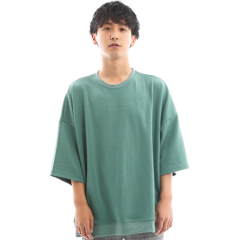ビッグシルエット 半袖 スウェット Tシャツ 韓国ファッション | improves | 05