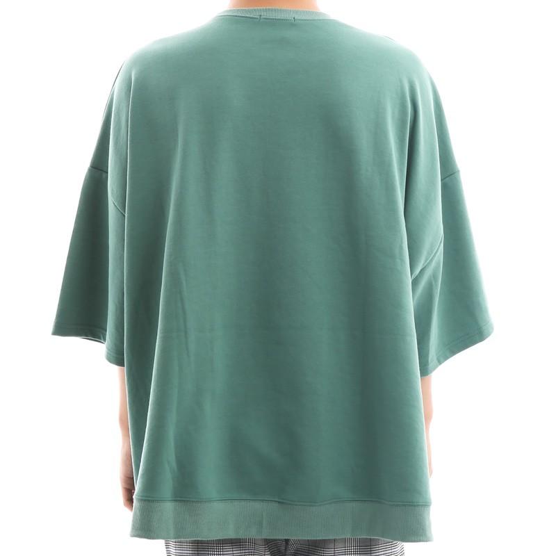 ビッグシルエット 半袖 スウェット Tシャツ 韓国ファッション | improves | 08