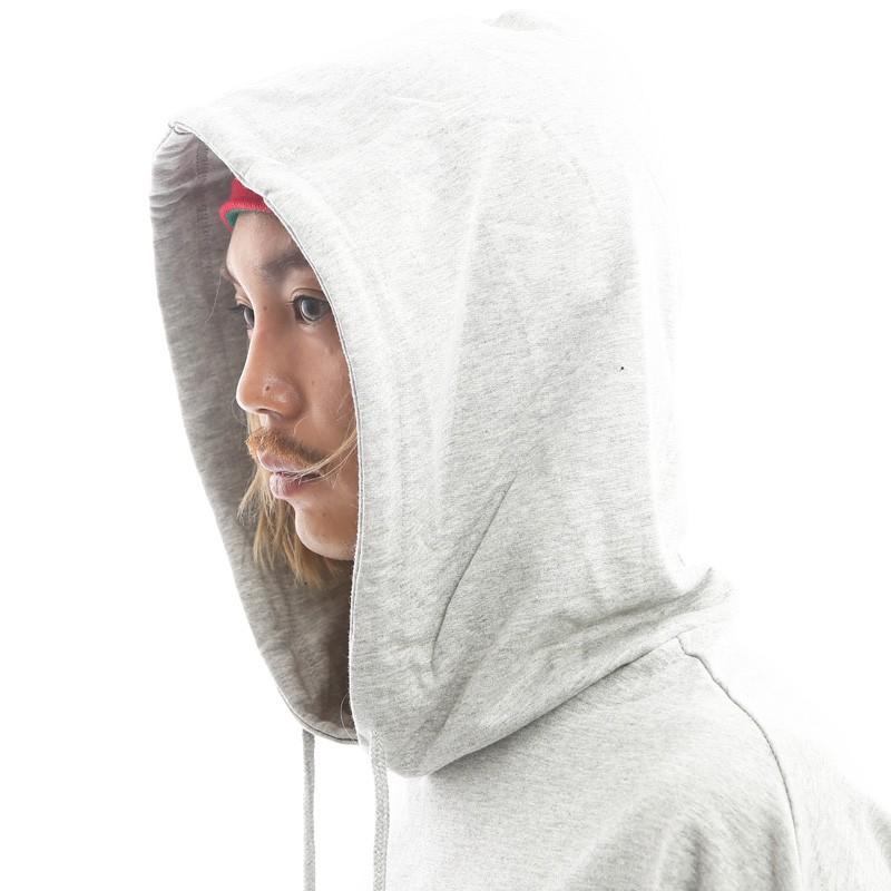 ビッグシルエット 半袖 パーカー ドロップショルダー プルパーカー 韓国ファッション | improves | 10