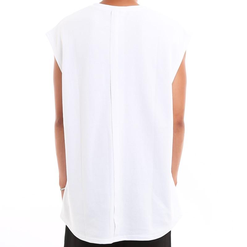 ビッグシルエット ノースリーブ カットソー 重ね着 モード 韓国ファッション | improves | 07