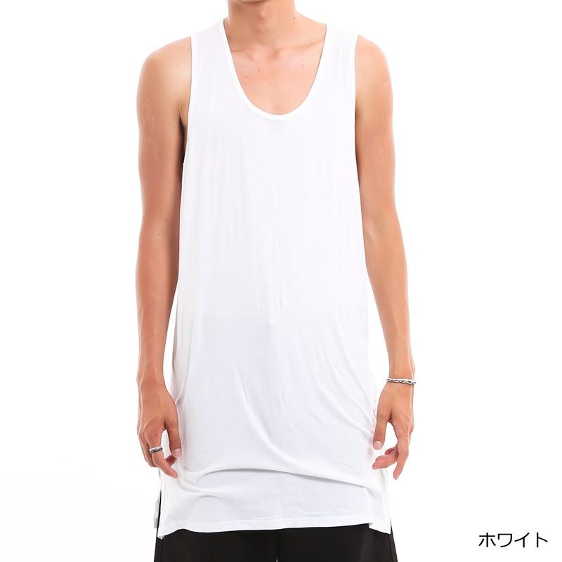 ビッグシルエット タンクトップ カットソー 重ね着 モード 韓国ファッション | improves | 05