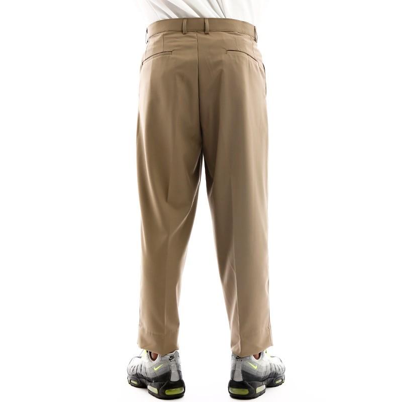 ワイドパンツ スラックス タックパンツ センタープレス ビッグサイズ 韓国ファッション | improves | 07