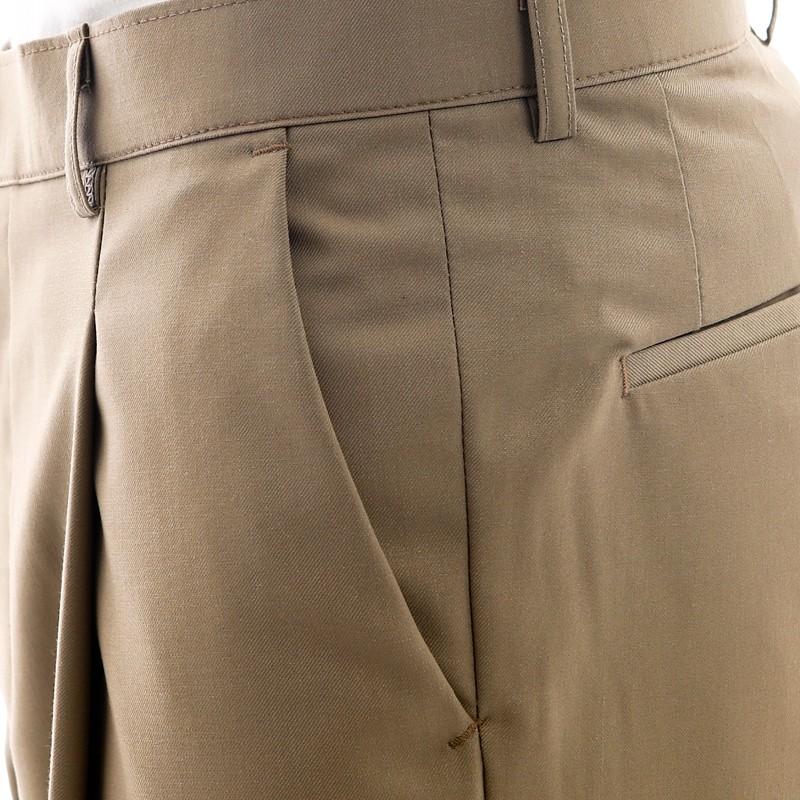 ワイドパンツ スラックス タックパンツ センタープレス ビッグサイズ 韓国ファッション | improves | 08