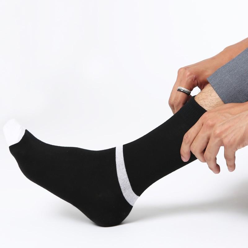 靴下 ソックス メンズ  ハイソックス ライン セット 紳士 | improves | 09