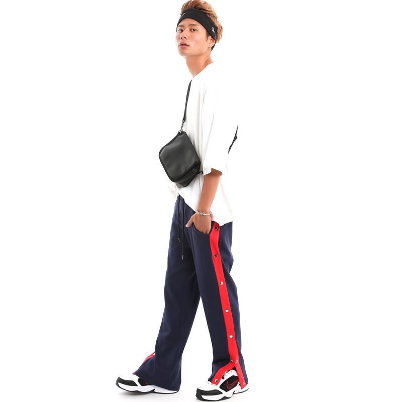 ジャージ パンツ メンズ フルオープン サイドオープン ウエストゴム 韓国ファッション | improves | 11