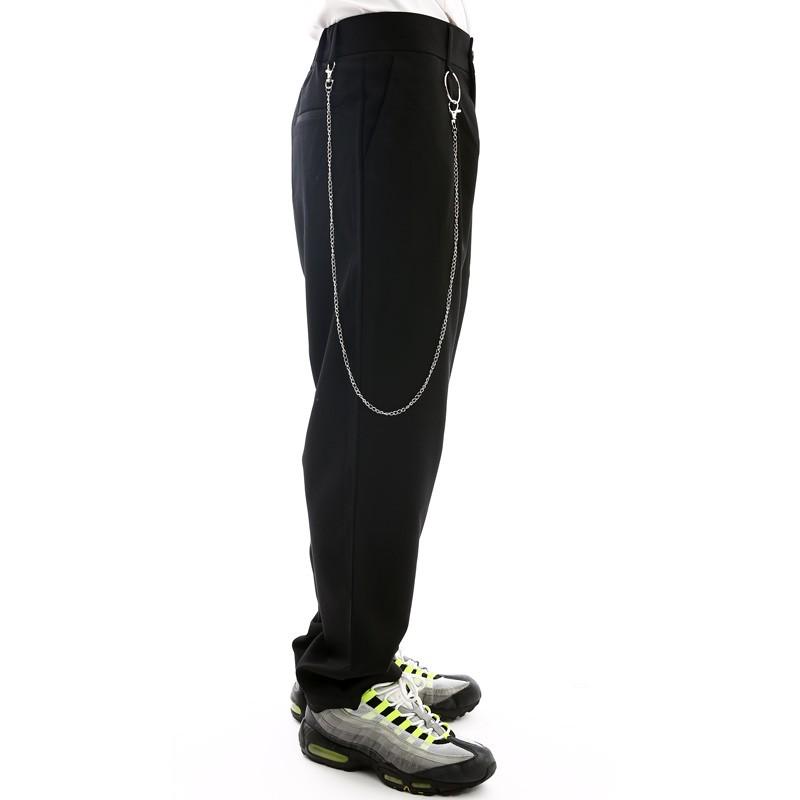 パンツ チェーン付き メンズ ワイドパンツ 韓国ファッション | improves | 04