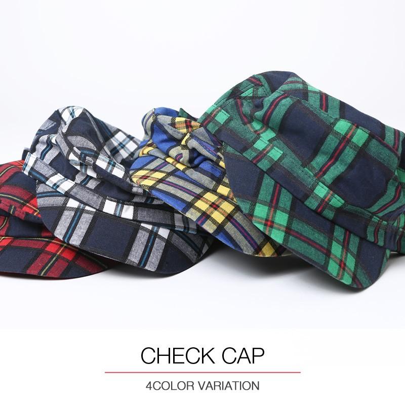 improves（インプローブス） キャップ ワークキャップ チェック 柄