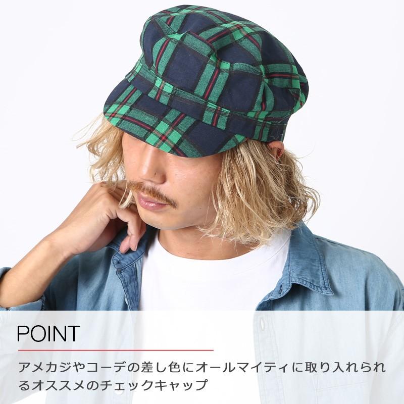 improves（インプローブス） キャップ ワークキャップ チェック 柄