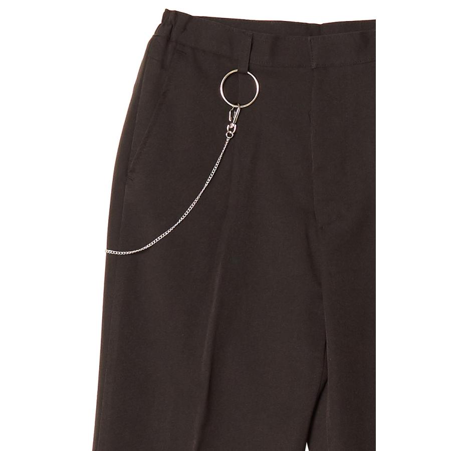 ウォレットチェーンパンツ スラックス ボトムス 黒 メンズファッション メンズ 韓国ファッション | improves | 08