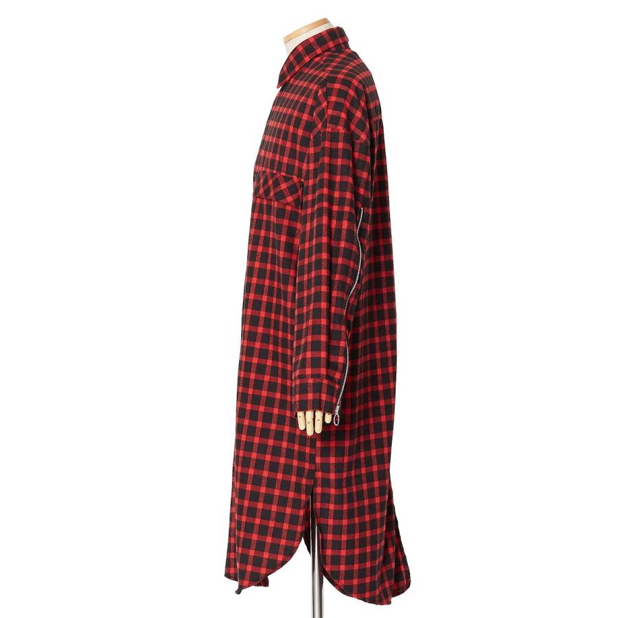 チェックコート ロング丈 長袖 チェックシャツ ビッグサイズ 赤 青 メンズ 韓国ファッション 170 Improves インプローブス 通販 Yahoo ショッピング
