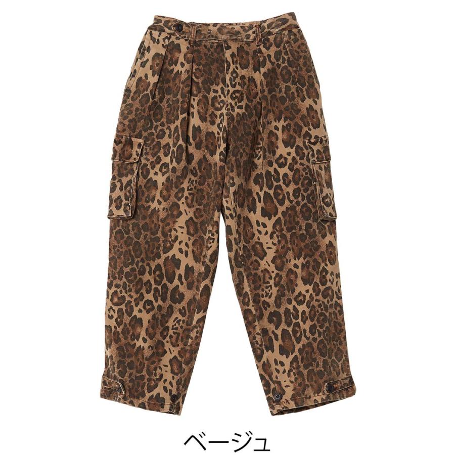 カーゴパンツ レオパード ワイド ヒョウ柄 ミリタリー メンズファッション メンズ 韓国ファッション | improves | 03