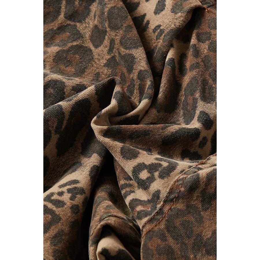 カーゴパンツ レオパード ワイド ヒョウ柄 ミリタリー メンズファッション メンズ 韓国ファッション | improves | 09