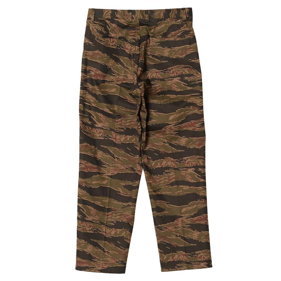 チノパン パンツ ボトムス カモフラ カモフラージュ タイガーカモ ミリタリー ワイド メンズ 韓国ファッション | improves | 04