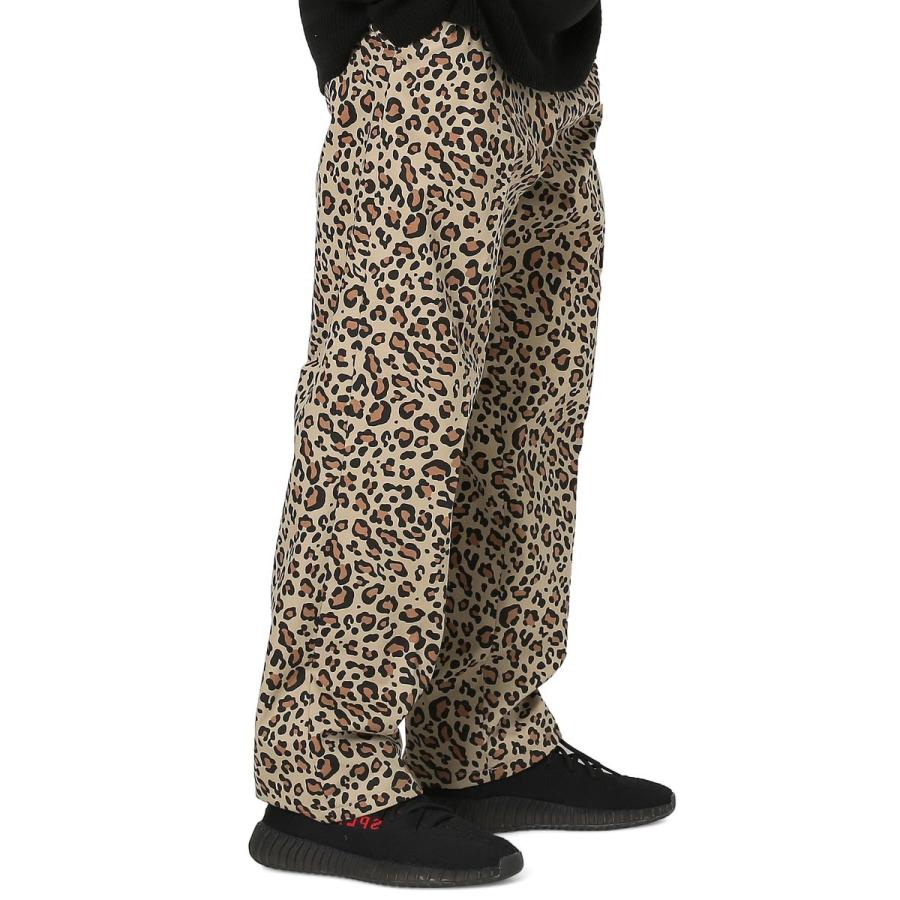チノパン パンツ ボトムス レオパード ヒョウ柄 ワイド メンズファッション メンズ 韓国ファッション | improves | 02