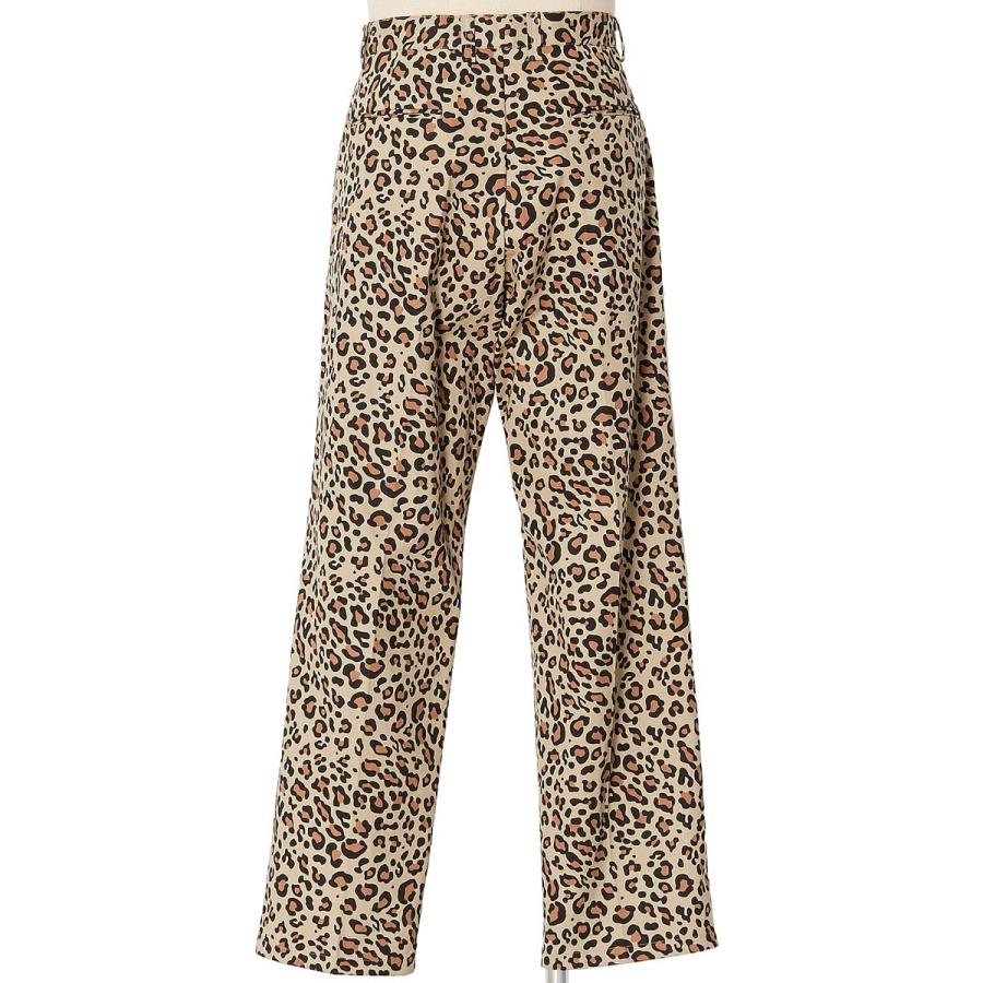 チノパン パンツ ボトムス レオパード ヒョウ柄 ワイド メンズファッション メンズ 韓国ファッション | improves | 07