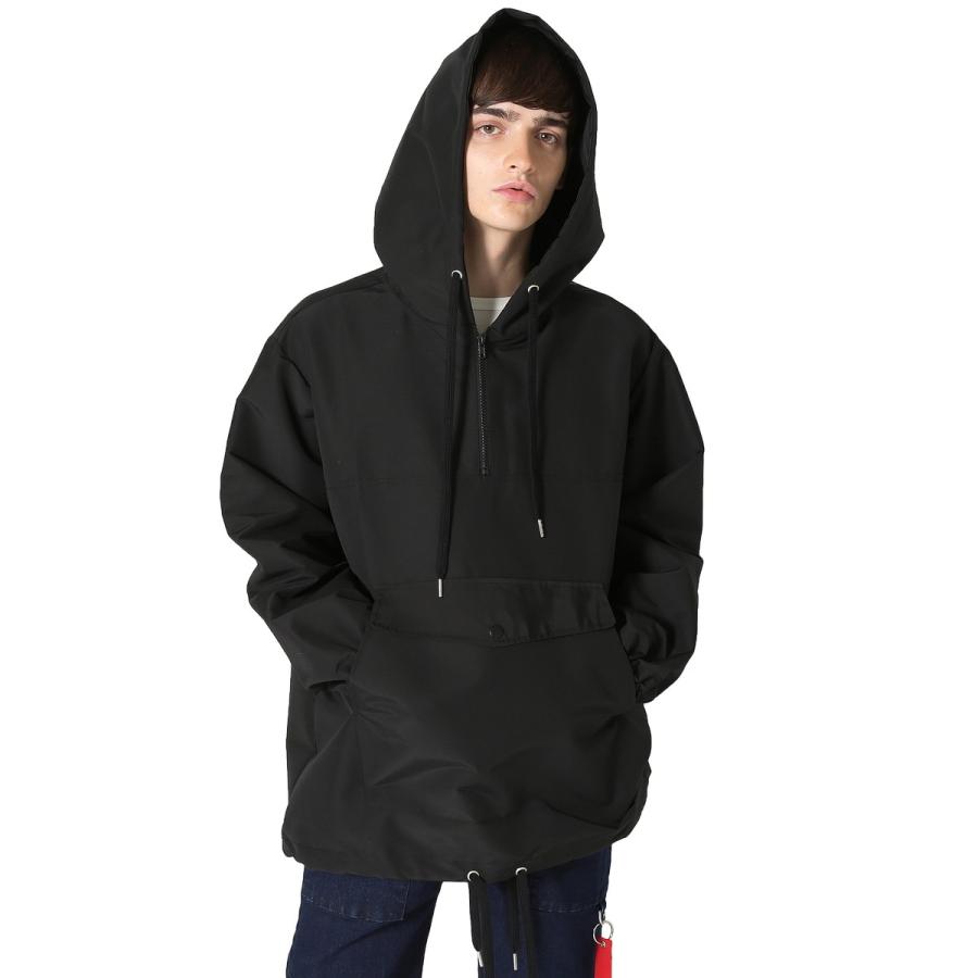 improves（インプローブス） アノラックパーカー ハーフZIP パーカー