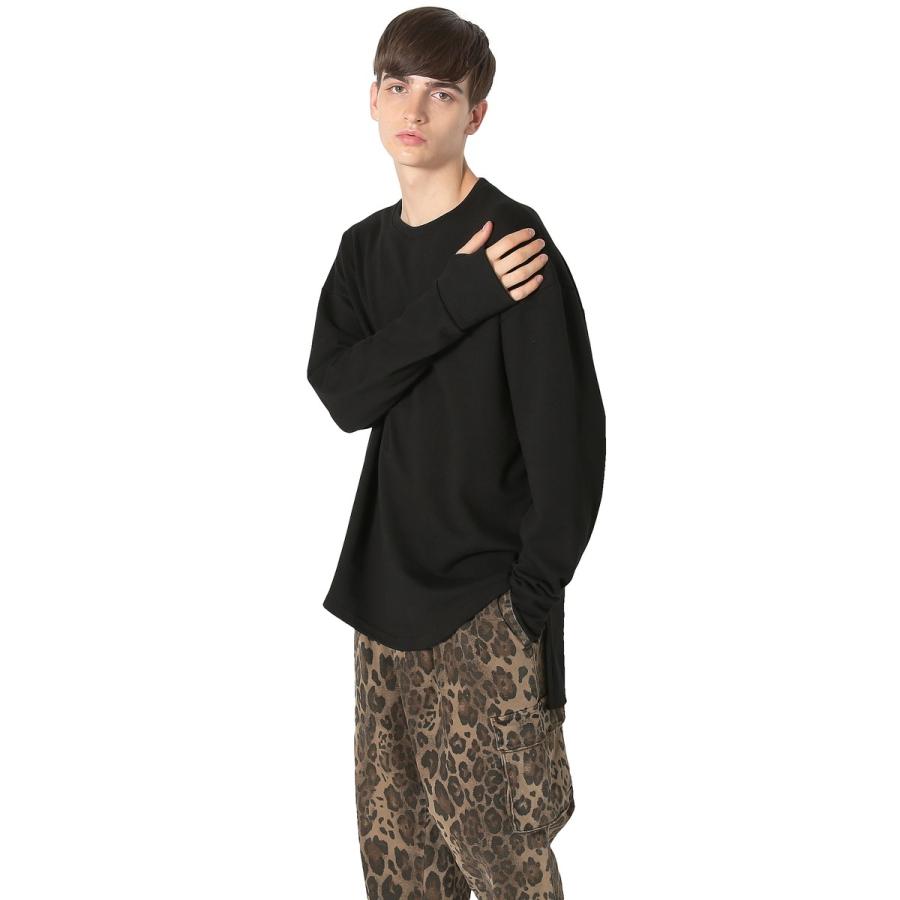 カットソー 長袖 スウェット トレーナー 指穴 プルオーバー 黒 メンズファッション メンズ 韓国ファッション 217 Improves インプローブス 通販 Yahoo ショッピング