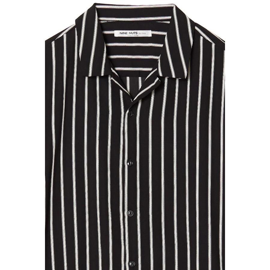 improves（インプローブス） 開襟シャツ ストライプ オープンカラー