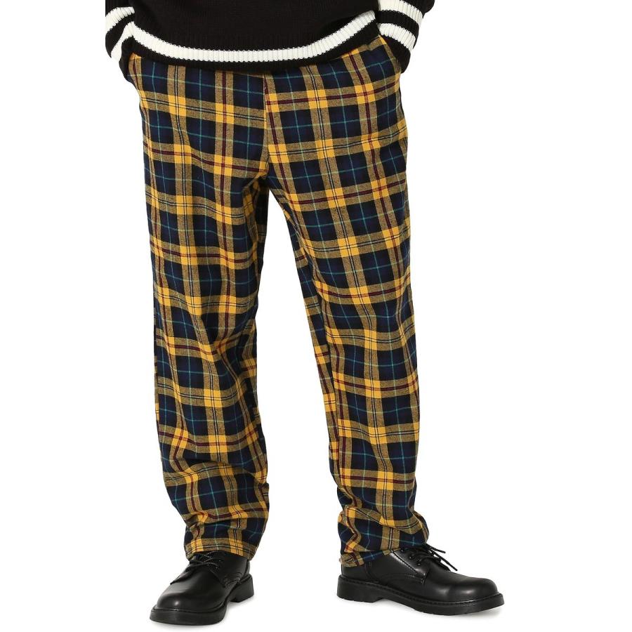 イージーパンツ ボトムス チェック柄 黄 ネルチェック メンズファッション メンズ 韓国ファッション 235 Improves インプローブス 通販 Yahoo ショッピング