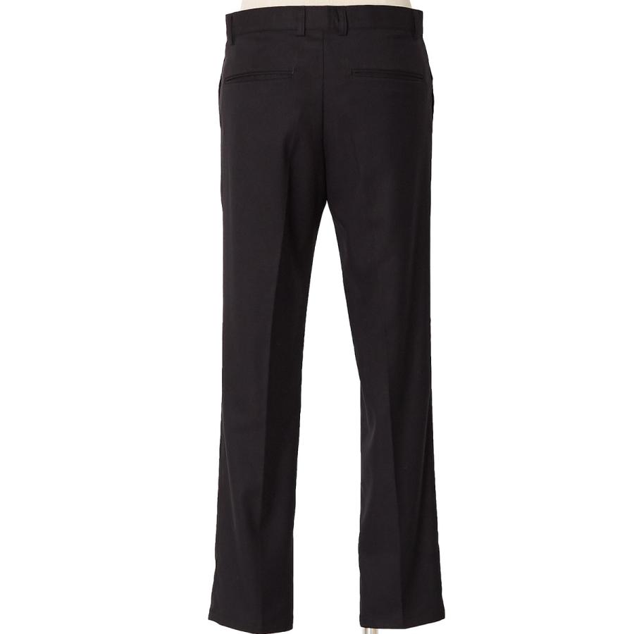 スラックス パンツ センタープレス ボトムス 黒 メンズファッション メンズ 韓国ファッション | improves | 07