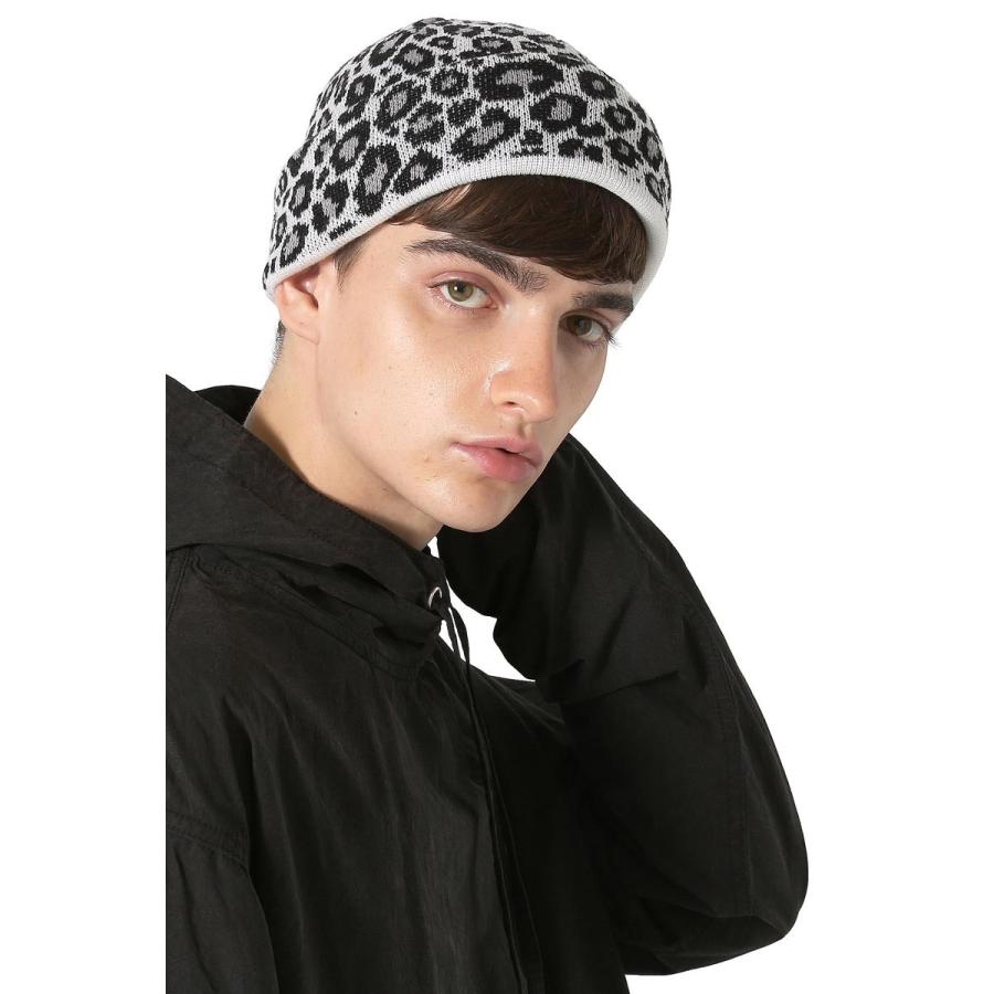 ニットキャップ ニット帽 帽子 キャップ レオパード ヒョウ柄 防寒 メンズファッション メンズ 韓国ファッション | improves | 03