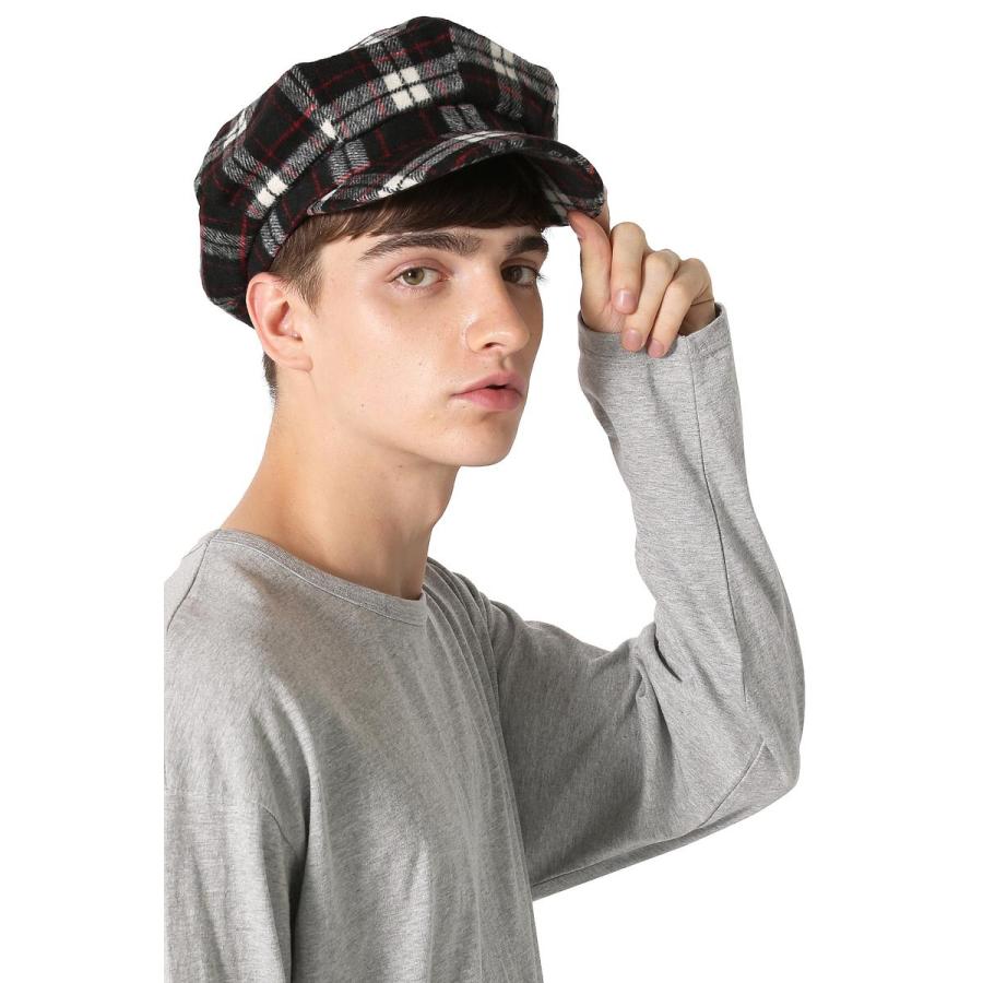 キャスケット チェック キャップ チェックキャップ 帽子 フリーサイズ メンズファッション 韓国ファッション 275 Improves インプローブス 通販 Yahoo ショッピング