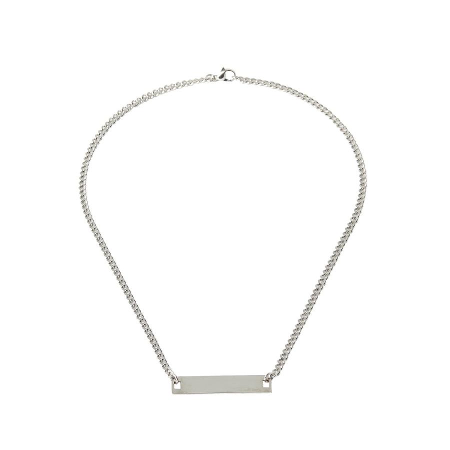 プレートネックレス ペンダント メンズジュエリー 銀 チェーン メンズファッション メンズ 韓国ファッション | improves | 04