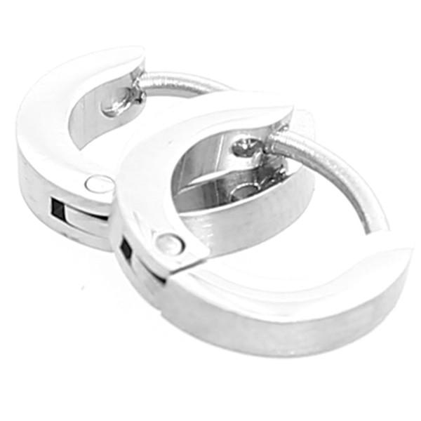 ピアス メンズ リング 両耳 シルバー サージカルステンレス スチール 小振り 小さい アクセサリー | improves