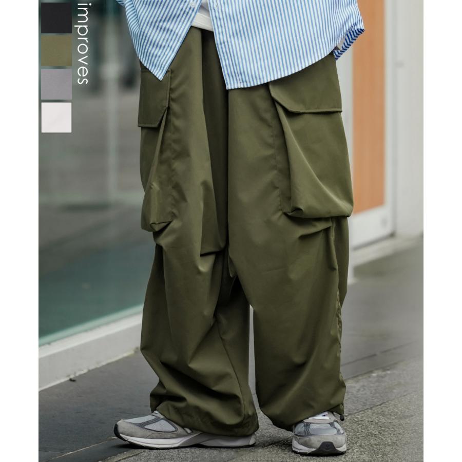 improves（インプローブス） カーゴパンツ メンズ ワイドパンツ