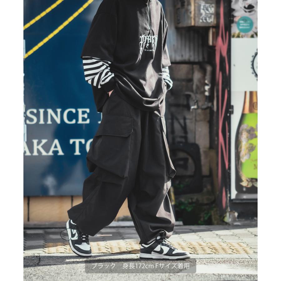 improves（インプローブス） カーゴパンツ メンズ ワイドパンツ