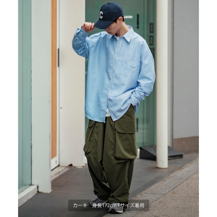 improves（インプローブス） カーゴパンツ メンズ ワイドパンツ