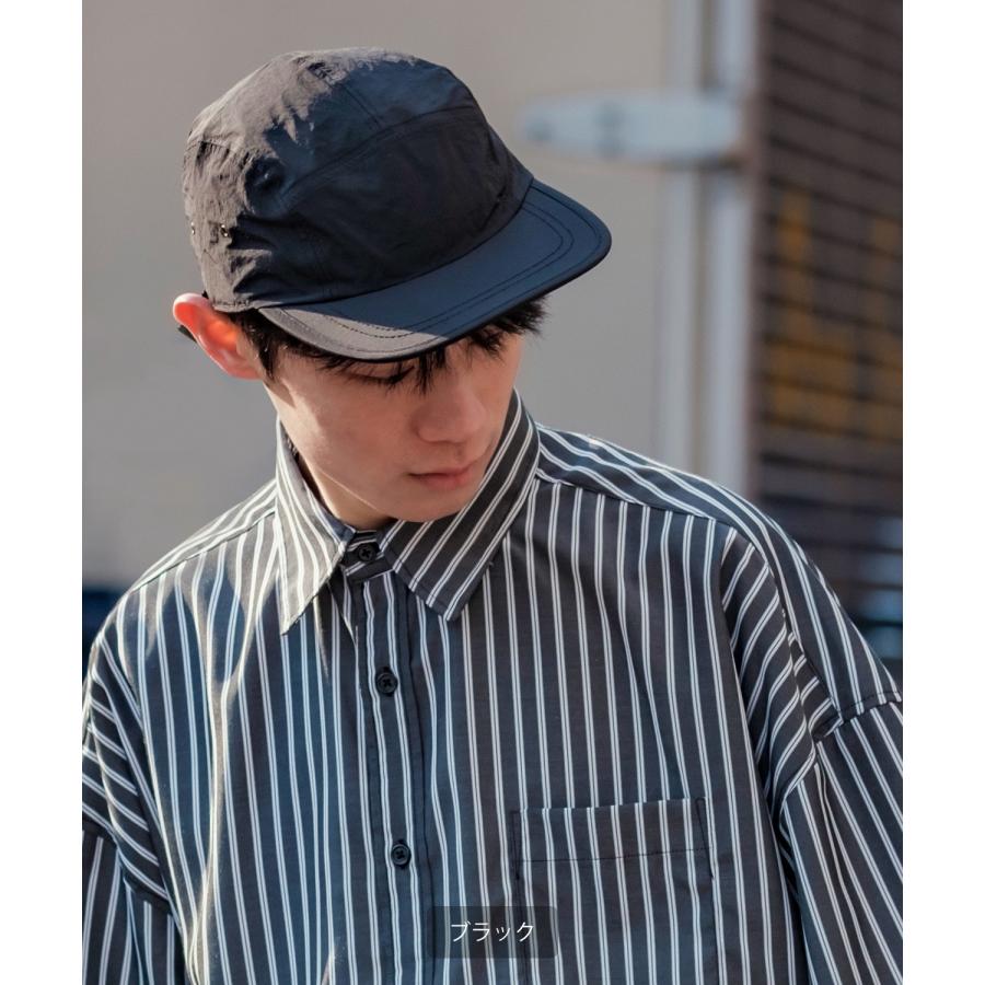 キャップ メンズ 帽子 5パネル ファイブパネルキャップ ジェットキャップ カラー ワーク アメカジ カジュアル 古着MIX スケーター ストリート 韓国 | improves | 10