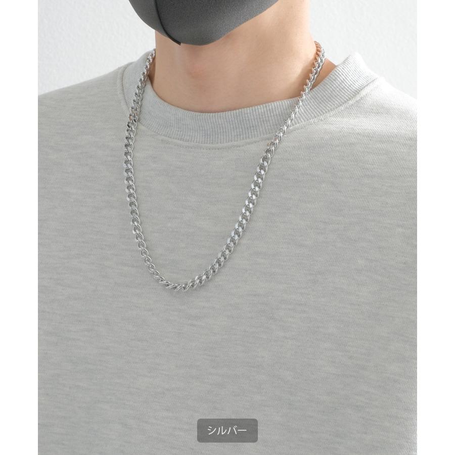 ネックレス メンズ 8m/m ターラントチェーン 小物 アクセサリー ユニセックス セレクト アメカジ カジュアル 古着MIX スケーター ストリート 韓国 | improves | 06