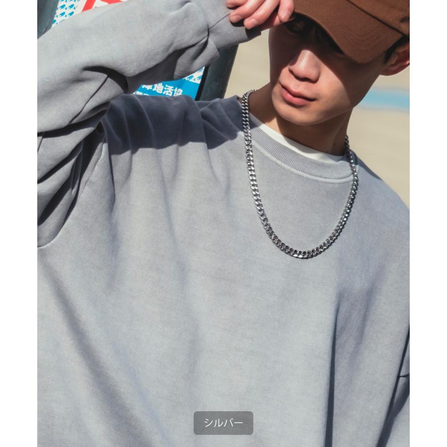ネックレス メンズ 10m/m ターラントチェーン 小物 アクセサリー ユニセックス セレクト アメカジ カジュアル 古着MIX スケーター ストリート 韓国 | improves | 03
