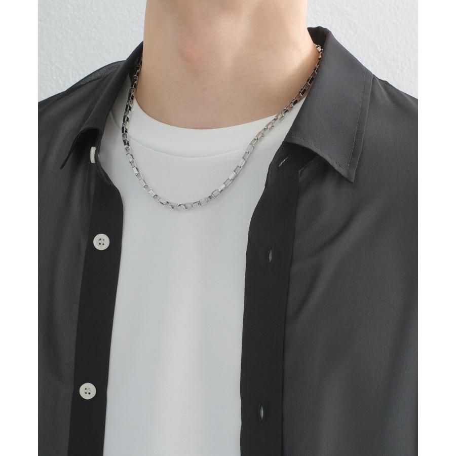 ネックレス メンズ チェーン 小物 アクセサリー ユニセックス セレクト アメカジ カジュアル シンプル 古着MIX スケーター ストリート 韓国 プレゼント | improves | 07