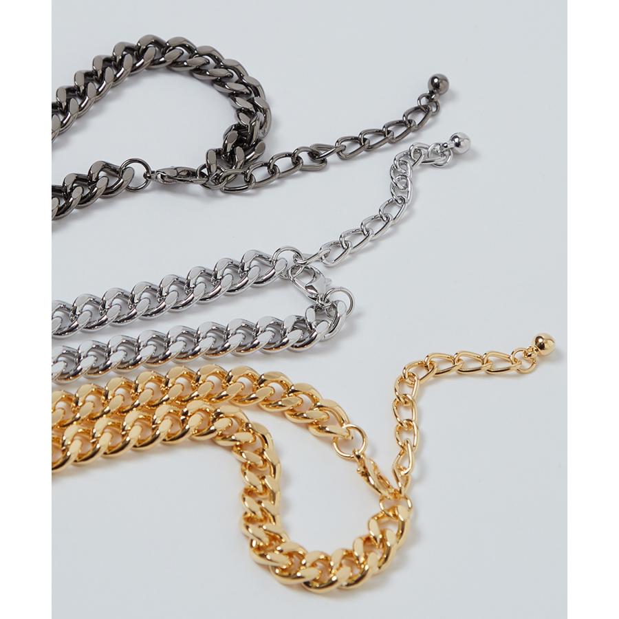 ネックレス メンズ 2連 ターラントチェーン 小物 アクセサリー セレクト アメカジ カジュアル 古着MIX スケーター ストリート 韓国ファッション | improves | 10