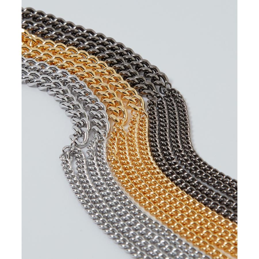 ネックレス メンズ 2連 ターラントチェーン 小物 アクセサリー セレクト アメカジ カジュアル 古着MIX スケーター ストリート 韓国ファッション | improves | 11