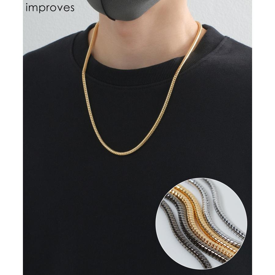 ネックレス メンズ ティラチェーン 小物 アクセサリー セレクト アメカジ カジュアル 古着MIX スケーター ストリート 韓国ファッション | improves