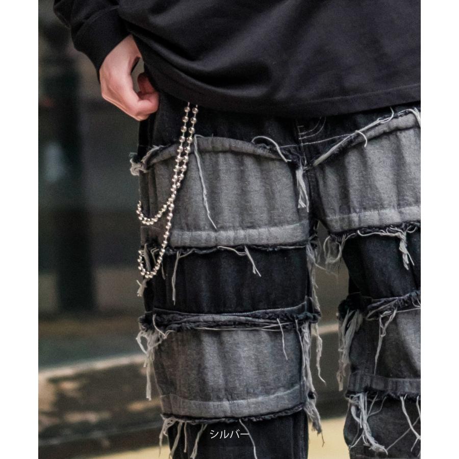 ウォレットチェーン メンズ 8m/m カットボール チェーン 小物 アクセサリー ユニセックス セレクト アメカジ カジュアル 古着MIX スケーター ストリート 韓国 | improves | 04