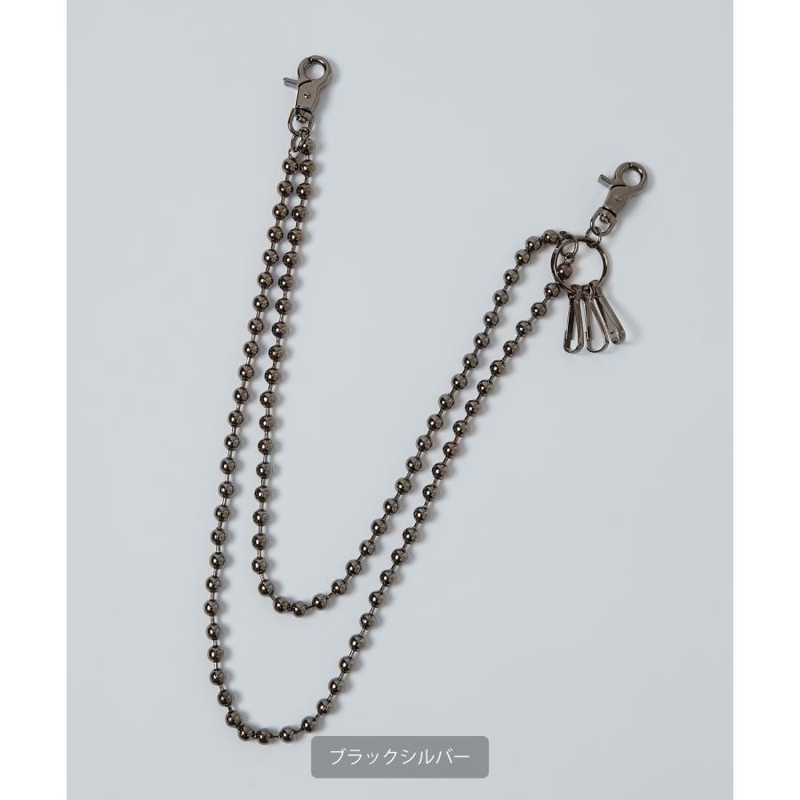 ウォレットチェーン メンズ 8m/m カットボール チェーン 小物 アクセサリー ユニセックス セレクト アメカジ カジュアル 古着MIX スケーター ストリート 韓国 | improves | 09