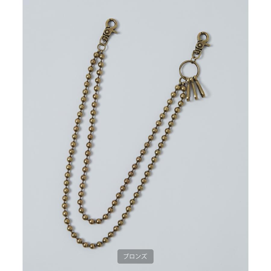 ウォレットチェーン メンズ 8m/m カットボール チェーン 小物 アクセサリー ユニセックス セレクト アメカジ カジュアル 古着MIX スケーター ストリート 韓国 | improves | 11