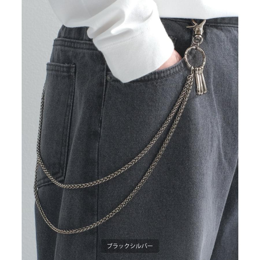 ウォレットチェーン メンズ ターラントチェーン 小物 アクセサリー ユニセックス セレクト アメカジ カジュアル 古着MIX スケーター ストリート 韓国 | improves | 04