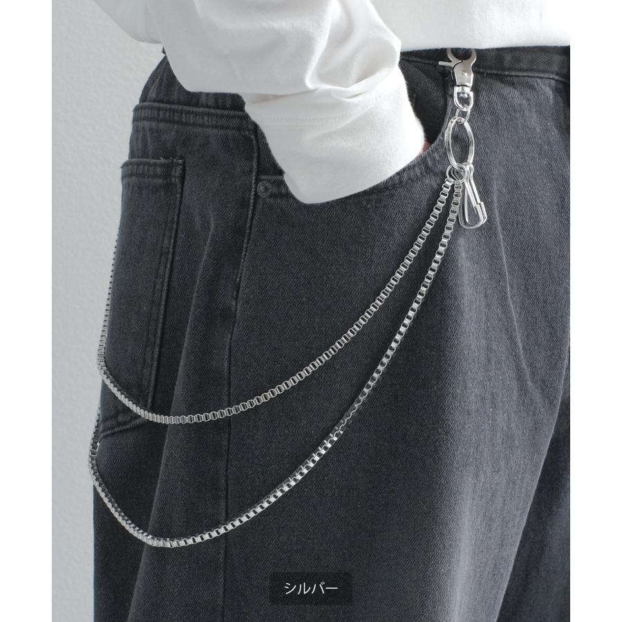 ウォレットチェーン メンズ ベネチアンチェーン 小物 アクセサリー ユニセックス セレクト アメカジ カジュアル 古着MIX スケーター ストリート 韓国 | improves | 06