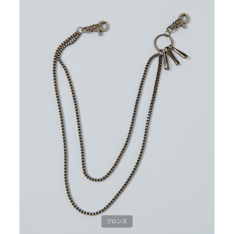 ウォレットチェーン メンズ ベネチアンチェーン 小物 アクセサリー ユニセックス セレクト アメカジ カジュアル 古着MIX スケーター ストリート 韓国 | improves | 09