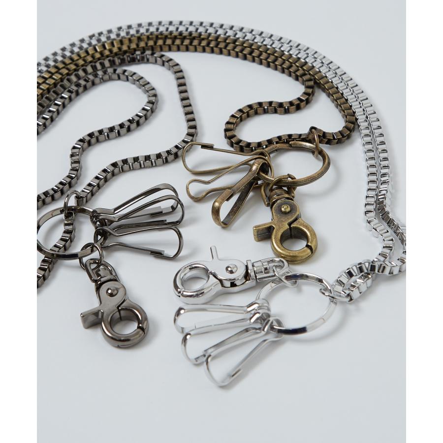 ウォレットチェーン メンズ ベネチアンチェーン 小物 アクセサリー ユニセックス セレクト アメカジ カジュアル 古着MIX スケーター ストリート 韓国 | improves | 10