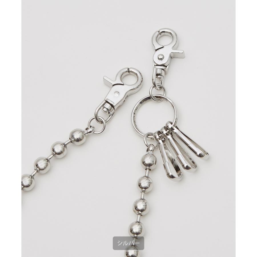 ウォレットチェーン メンズ 10m/m カットボール チェーン 小物 アクセサリー ユニセックス セレクト アメカジ カジュアル 古着MIX スケーター ストリート 韓国 | improves | 04