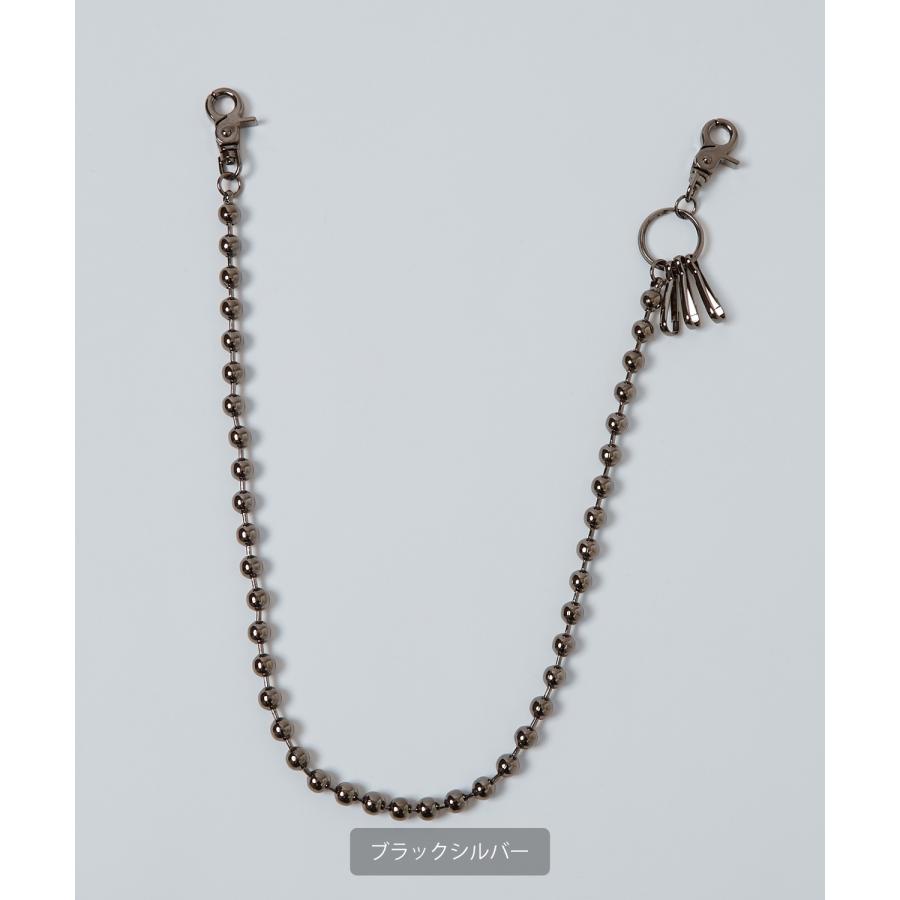 ウォレットチェーン メンズ 10m/m カットボール チェーン 小物 アクセサリー ユニセックス セレクト アメカジ カジュアル 古着MIX スケーター ストリート 韓国 | improves | 06