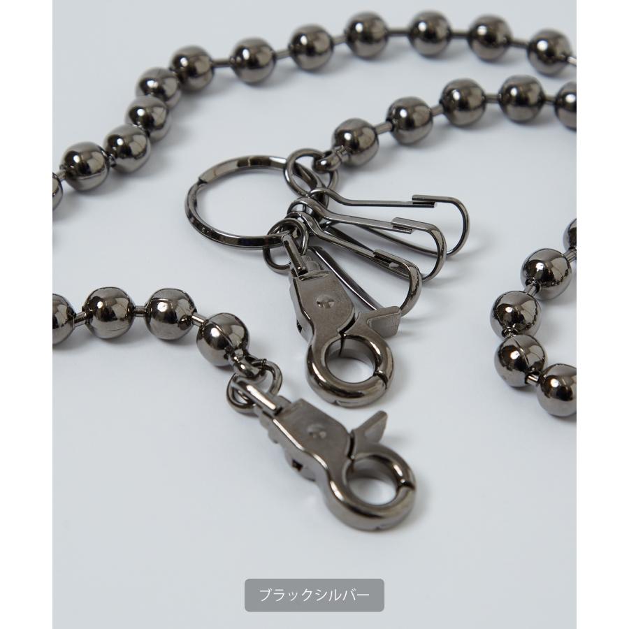 ウォレットチェーン メンズ 10m/m カットボール チェーン 小物 アクセサリー ユニセックス セレクト アメカジ カジュアル 古着MIX スケーター ストリート 韓国 | improves | 07