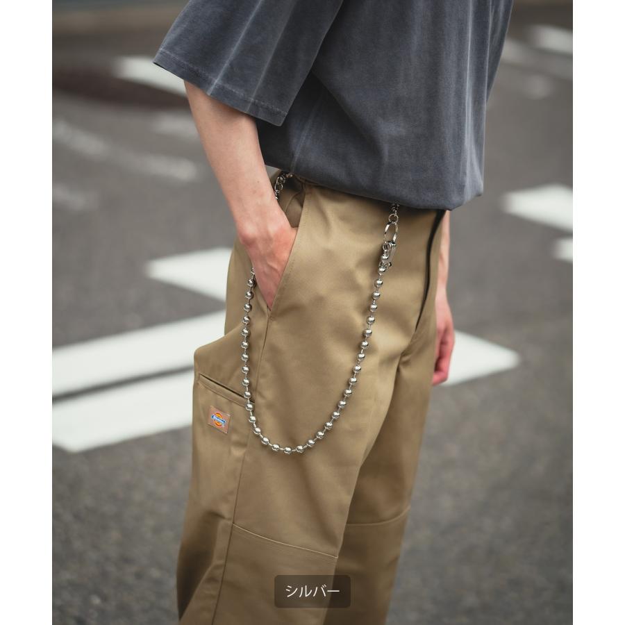 ウォレットチェーン メンズ 10m/m カットボール チェーン 小物 アクセサリー ユニセックス セレクト アメカジ カジュアル 古着MIX スケーター ストリート 韓国 | improves | 10