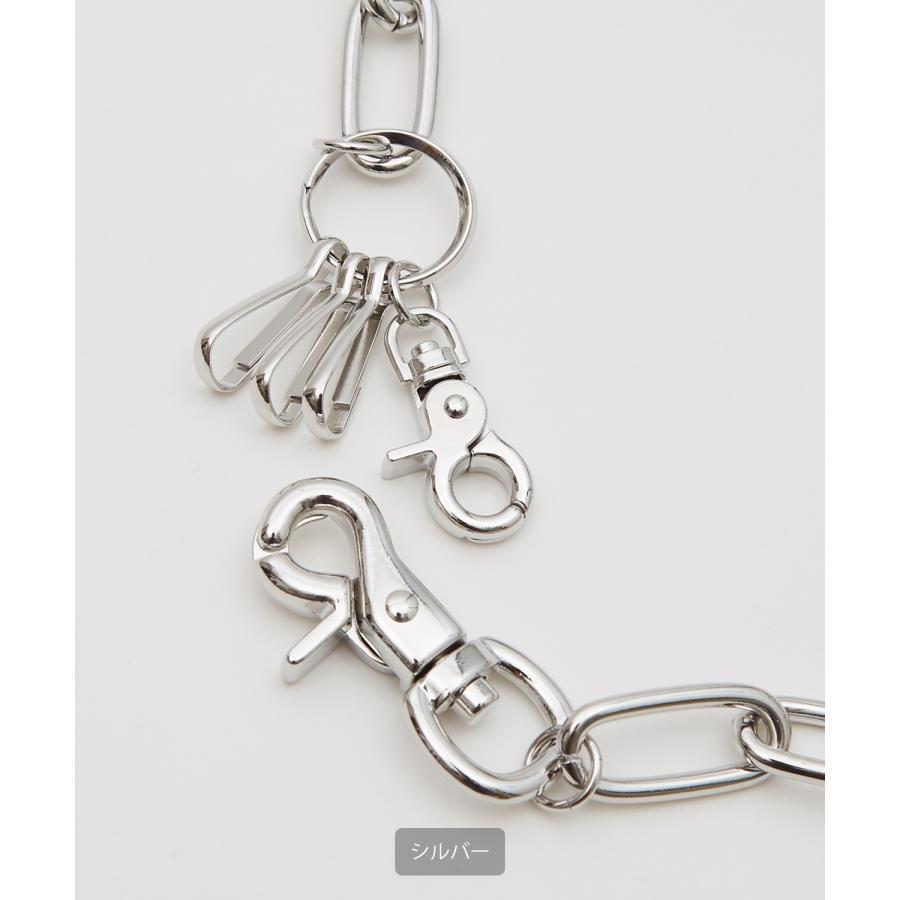 ウォレットチェーン メンズ ケーブル チェーン 小物 アクセサリー ユニセックス セレクト アメカジ カジュアル 古着MIX スケーター ストリート 韓国 | improves | 04